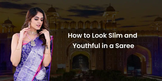 How to Look Slim and Youthful in a Saree