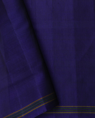 Purple Ikkat Silk