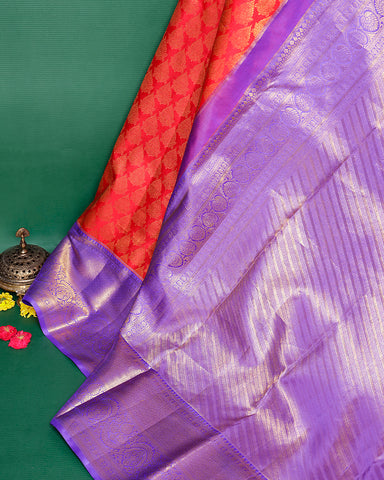 Red kanjivaram silk saree Red kanjivaram silk saree