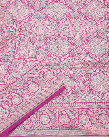 Purple Katan banarasi silk saree Purple Katan banarasi silk saree