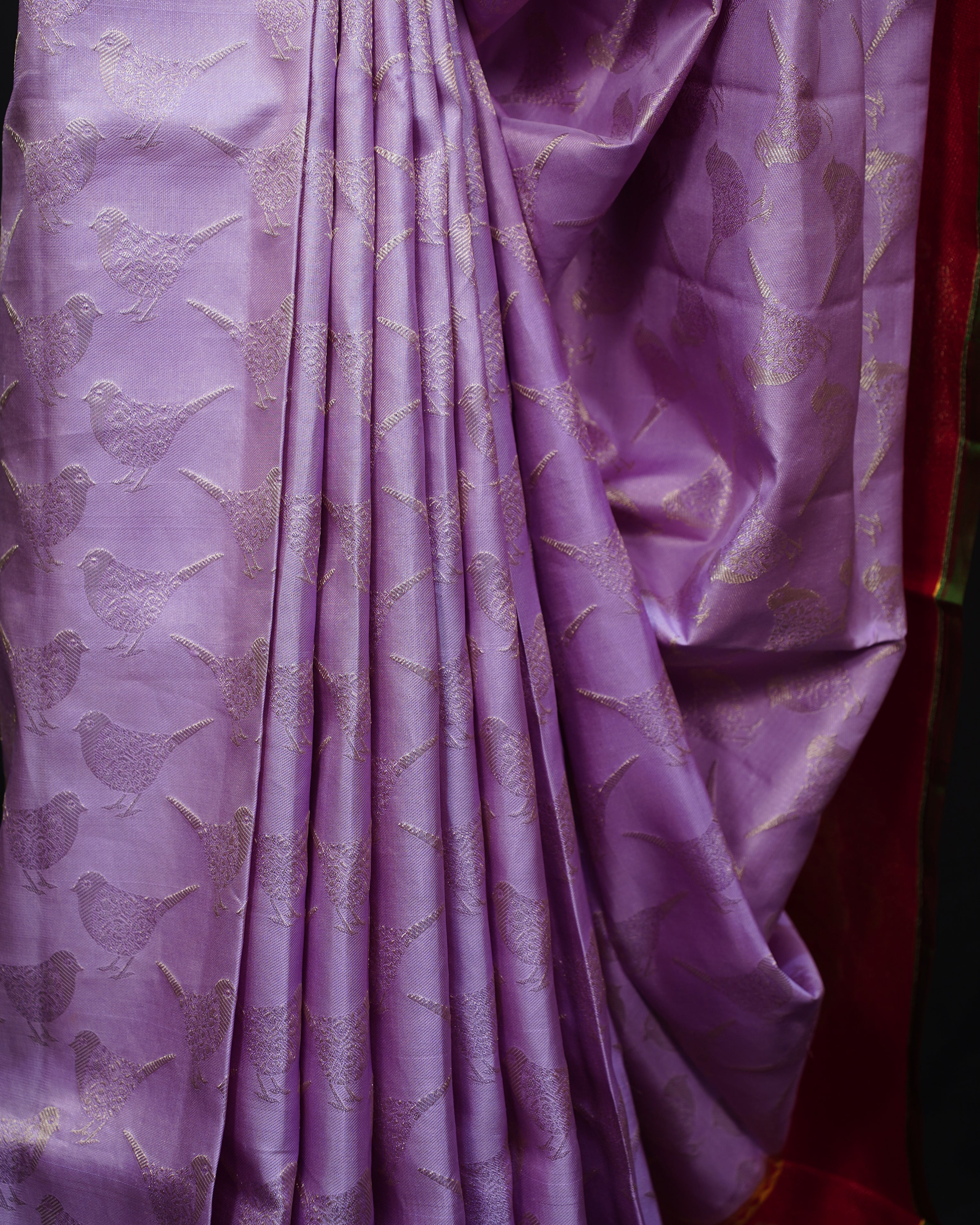 Lalic Grace – Enchanting Bird & Animal Motif Kanjivaram Elegance Lalic Grace – Enchanting Bird & Animal Motif Kanjivaram Elegance