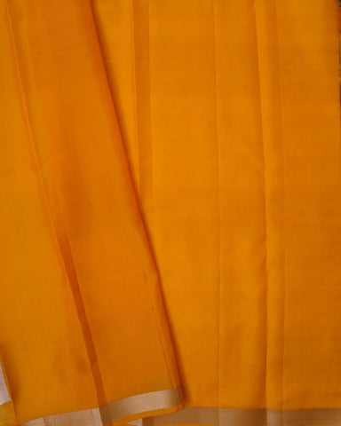 Royal blue Mysore silk saree Royal blue Mysore silk saree