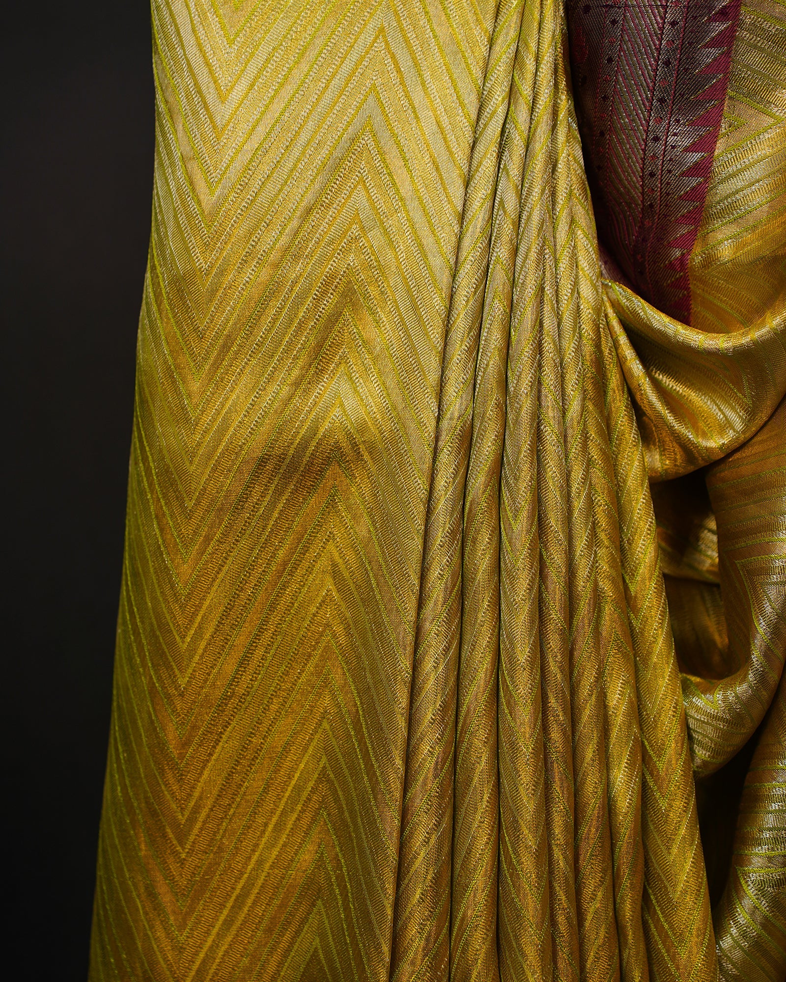 Graceful Elegance in Green & Purple Graceful Elegance in Green & Purple