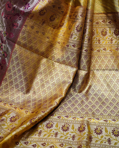 Graceful Elegance in Green & Purple Graceful Elegance in Green & Purple