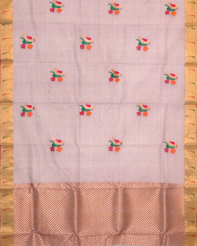 Lilac Kota Silk Saree Lilac Kota Silk Saree