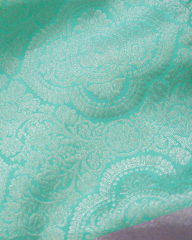 Mint Green Kanchipuram Silk Saree Mint Green Kanchipuram Silk Saree