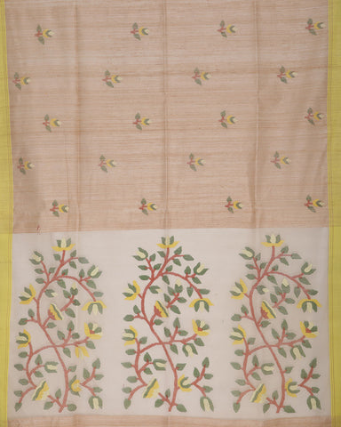 Dhakai jamdani silk saree