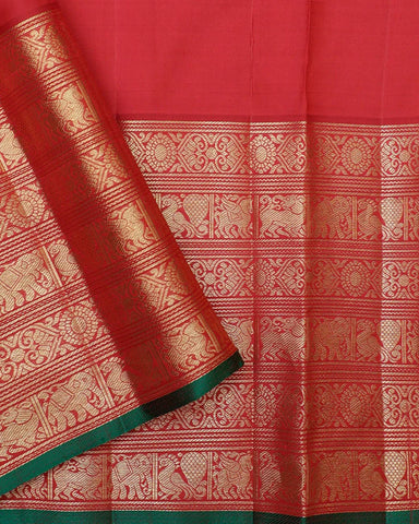 The Lilac Bridal Kanjivaram Silk Saree