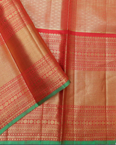 Gold Tissue Kanjivaram Saree Gold Tissue Kanjivaram Saree