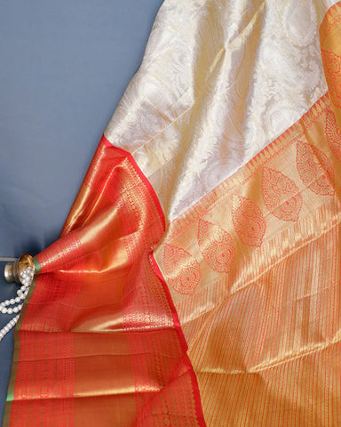 Gold Tissue Kanjivaram Saree Gold Tissue Kanjivaram Saree