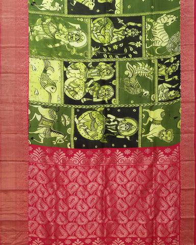 Mehndi Green Kanchipuram Saree Mehndi Green Kanchipuram Saree