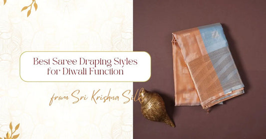 Best Saree Draping Styles for Diwali Function