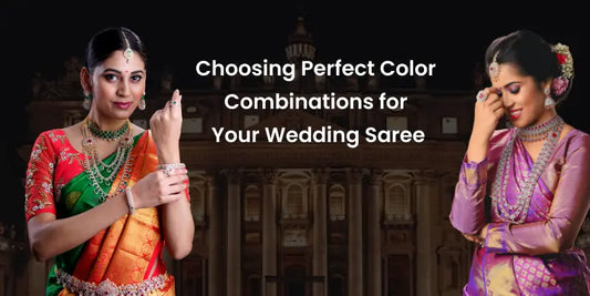 Choosing Perfect Color Combinations for Your Wedding Saree