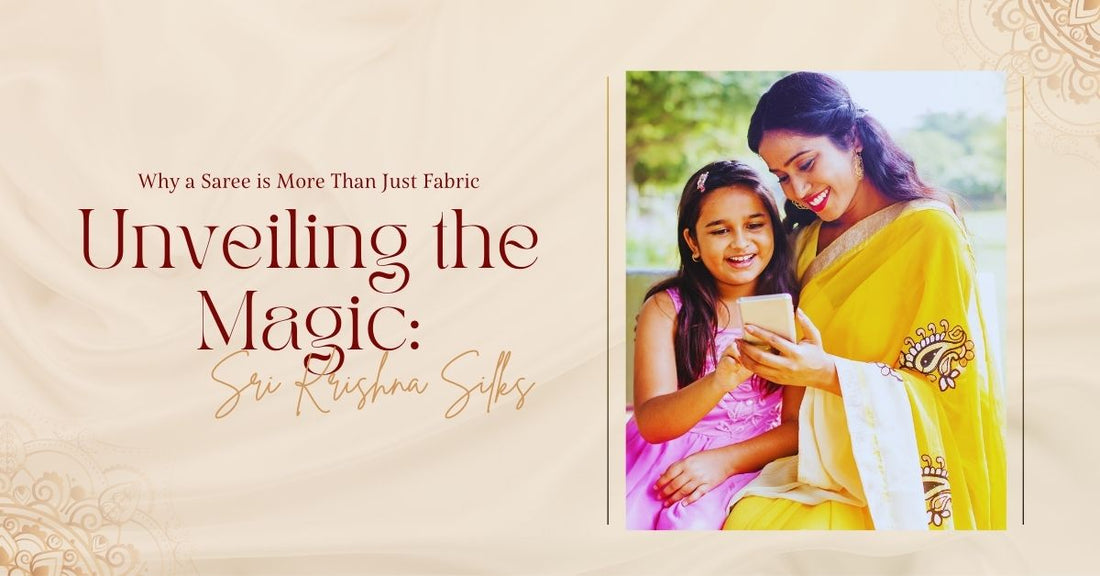 Unveiling the Magic: Why a Saree is More Than Just Fabric