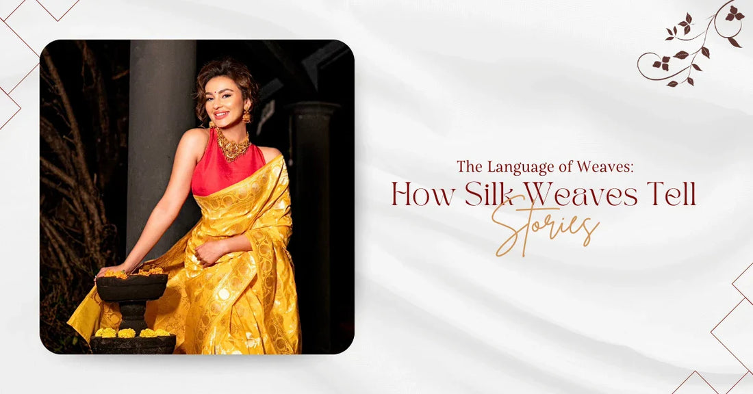 The Language of Weaves: How Silk Weaves Tell Stories