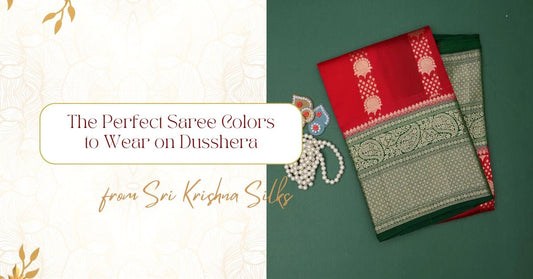 The Perfect Saree Colors to Wear on Dusshera