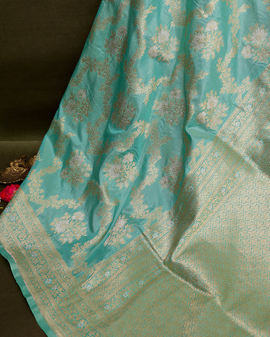 Katan banarasi silk saree