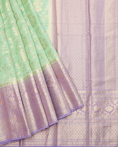 Lalic fancy banarasi silk saree