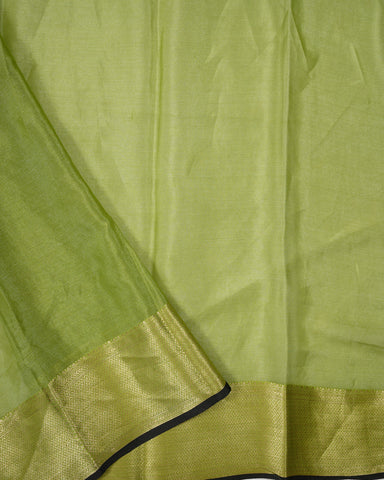 Light green mysore silk saree