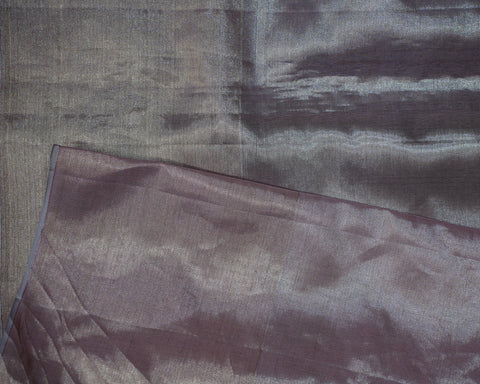 Radiant Rose Gold Elegance – Geometric Grace in Kanjivaram