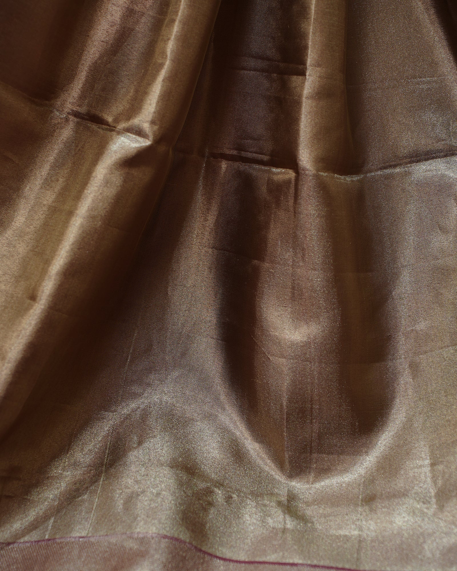 Elegant Pink Tissue Kanjivaram Silk Saree with Leheriya Weaving