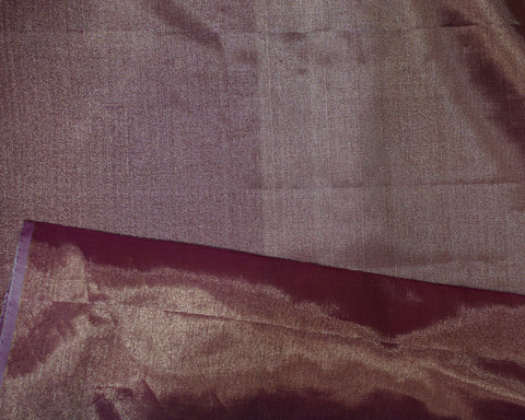 Elegant Pink Tissue Kanjivaram Silk Saree with Leheriya Weaving