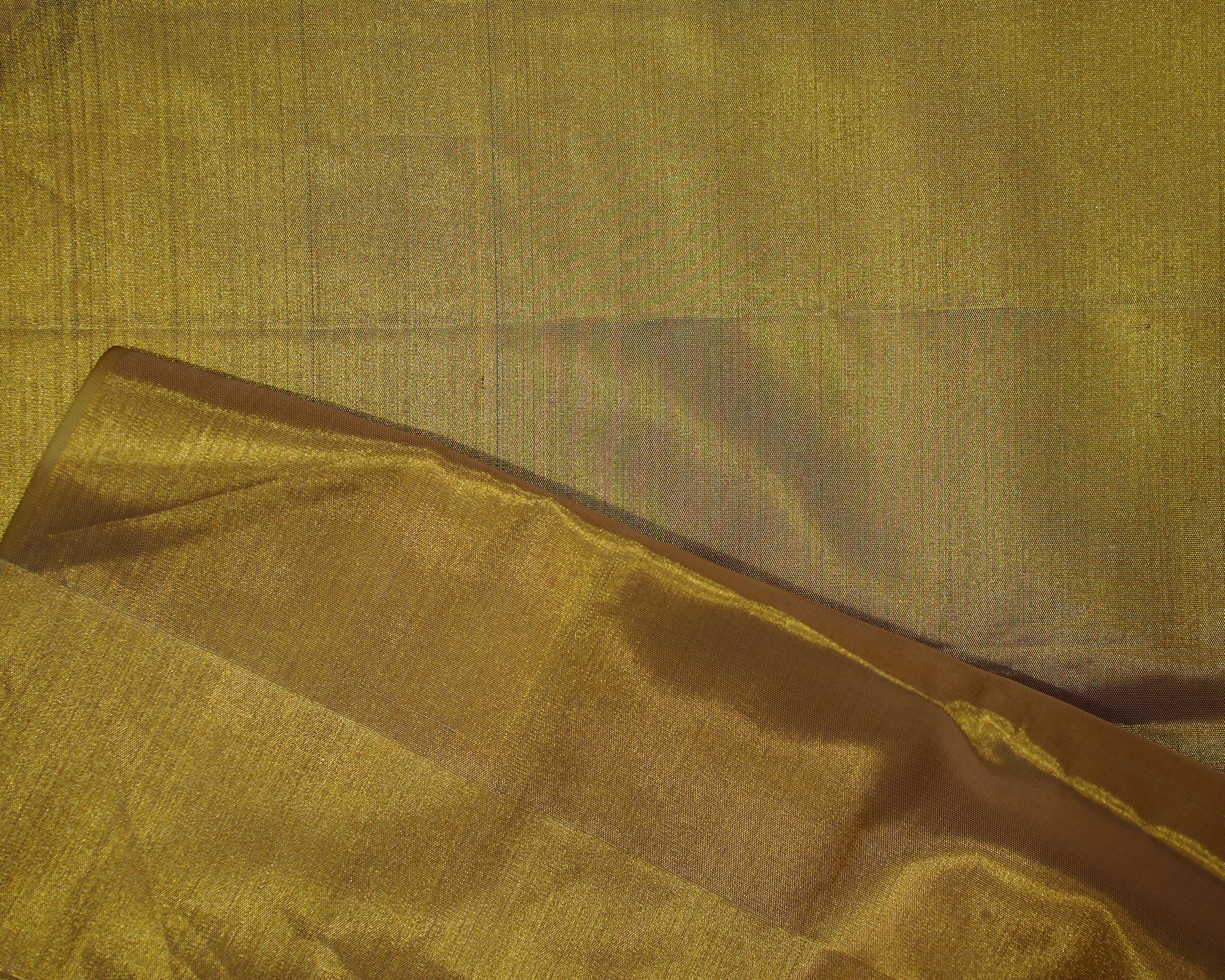 Classic Gold Kanjivaram Silk Saree with Circle Weaving