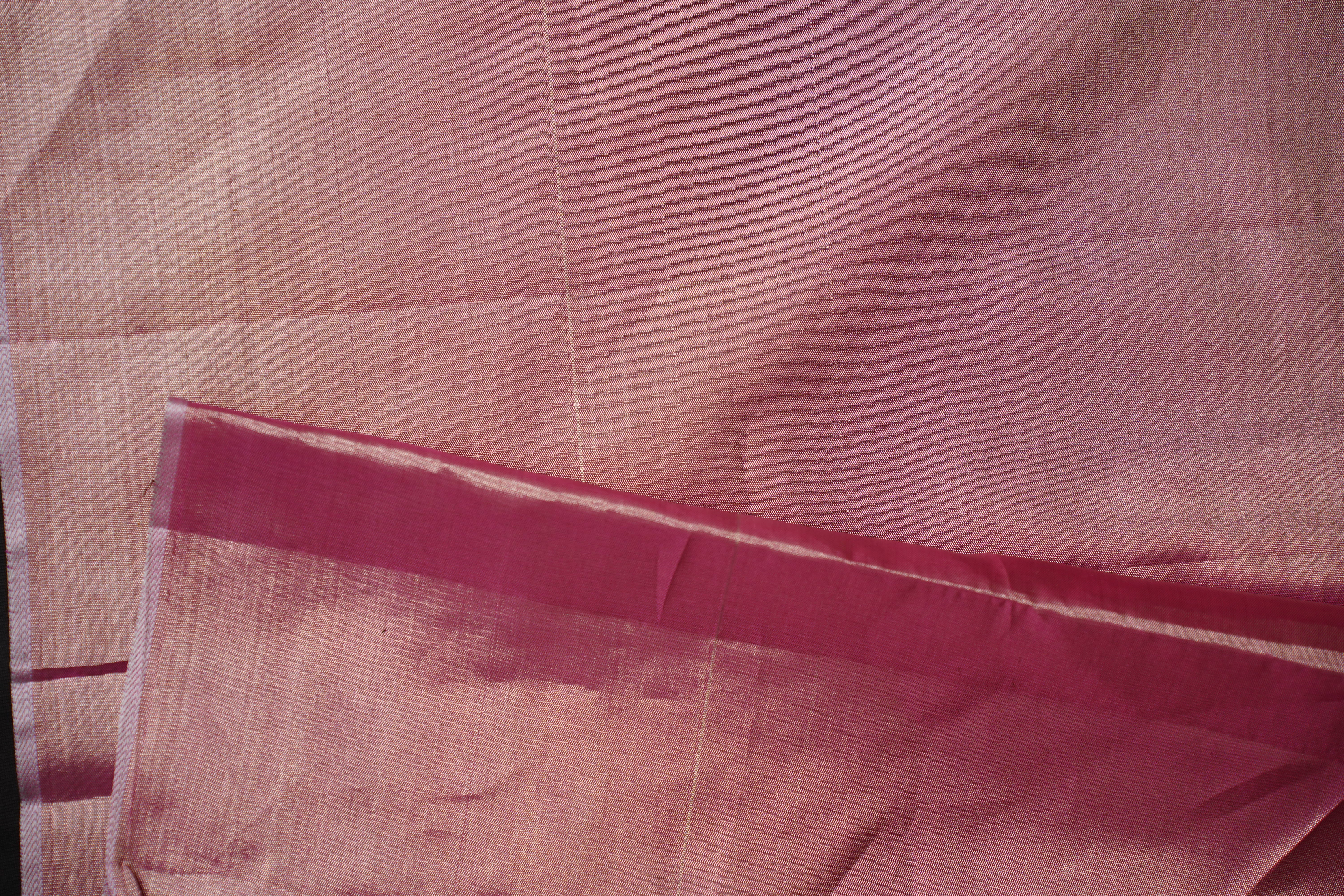 Regal Mauve Pink Meenakari Kanjivaram – A Symphony of Elegance and Heritage