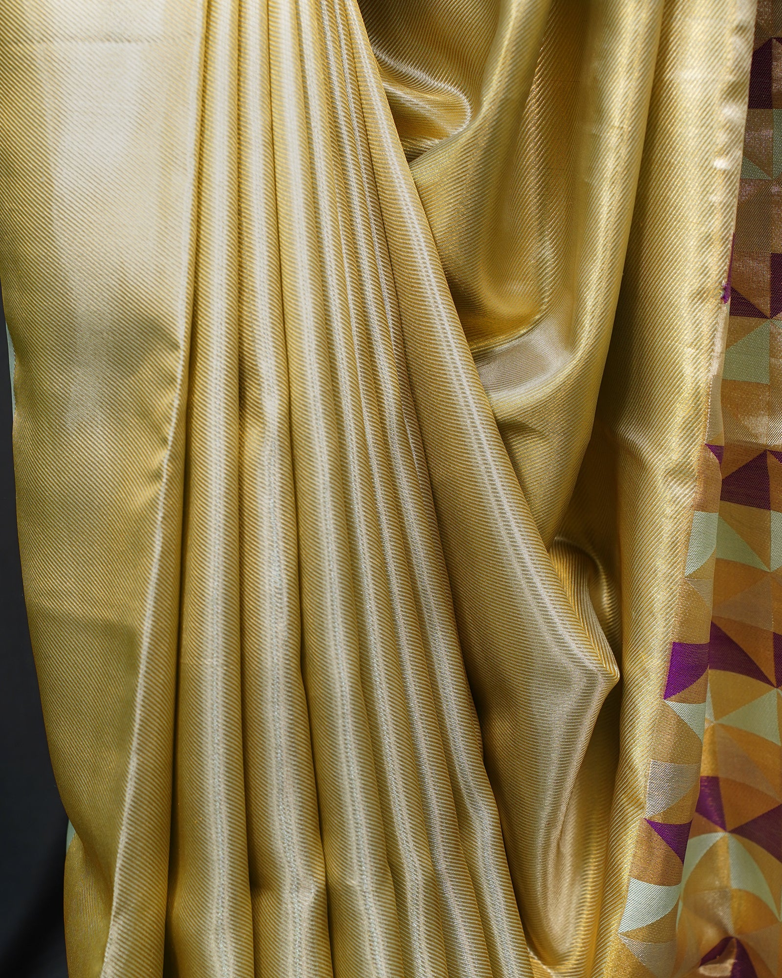 Opulent Gold Tissue Kanjivaram Silk Saree