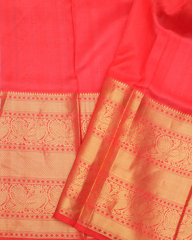 Blue kanjivaram silk saree