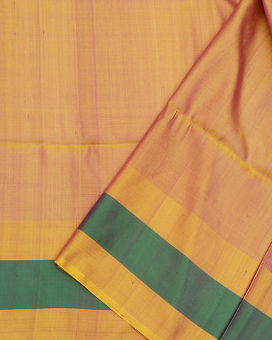 Purple kanjivaram silk saree