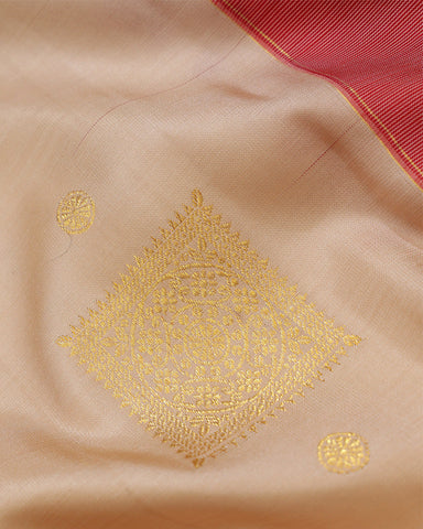 Onion Pink Kanchipuram Silk